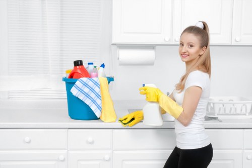 Local commercial cleaners maintaining a workplace in Roehampton