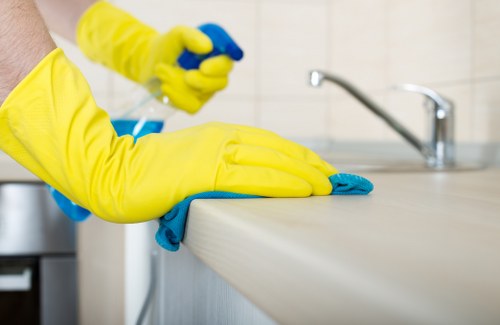 Regular office cleaning for a business premises in Roehampton