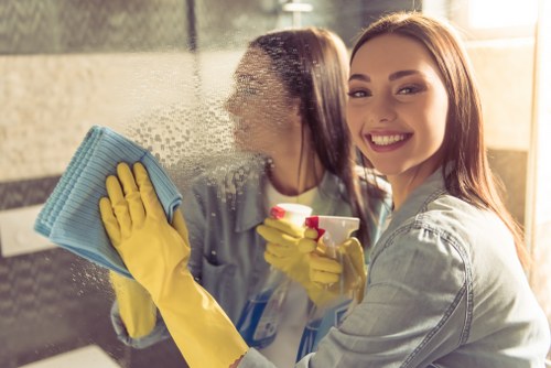 Window cleaning equipment used for local Roehampton properties