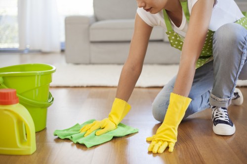 Local curtain cleaning service in a Roehampton property